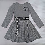 Картате плаття шкільне для дівчинки 116-122р, фото 2