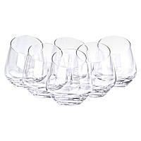 Набір із 6 склянок для віскі, 450 мл, товсте дно HP-16-21
