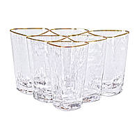 Набір з 6 склянок, 450 мл, для лимонаду, води, соку та коктейлів HP-16-25