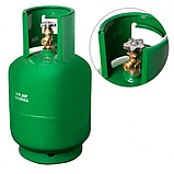 Балон побутовий 12 л Туристичний газовий балон для кемпінгу Невеликий газовий балон для дому "JANSVARKA", фото 2