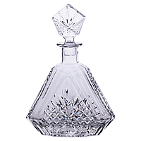 Декантер для віскі 1 літр 18×8×27 см із пробкою HP-19-37