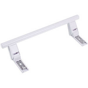 Ручка дверей верхня/нижня для холодильника Liebherr 7430670 L=315mm L(кріплень)=245mm білий, фото 2