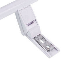 Ручка дверей верхня/нижня для холодильника Liebherr 7430670 L=315mm L(кріплень)=245mm білий, фото 3