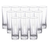 Набір стопок 12 шт по 80 мл скляні прозорі HP-19-136