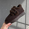 Черевики жіночі уггі натуральна замша коричневі (UG90-2), фото 2