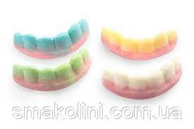 Кольорові зуби жувальний мармелад желейні цукерки Dulce Plus, Іспанія 1,25 кг/уп, фото 1