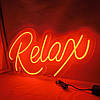 Неонова LED Вивіска "Relax" (800х418 мм) – Атмосфера Релаксу та Затишку, фото 4