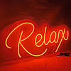 Неонова LED Вивіска "Relax" (800х418 мм) – Атмосфера Релаксу та Затишку, фото 2