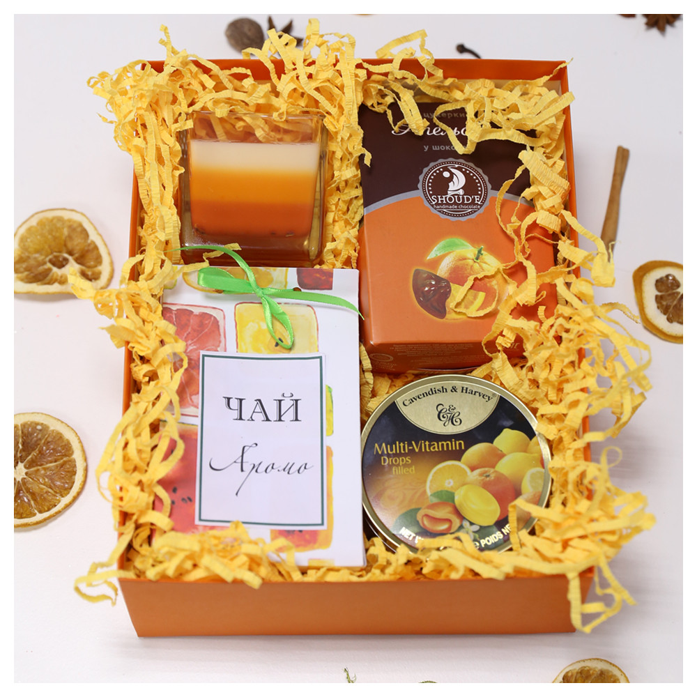 Подарунковий набір "Апельсиновий настрій", фото 1