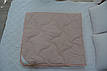 Ковдра Конопляна, Зимова, покриття бязь Беж, фото 2