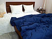 Ковдра Конопляна, Зимова, покриття Льон синій, фото 5