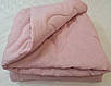 Ковдра Конопляна, Зимова, покриття Льон рожевий, фото 2