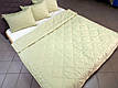 Набор: Ковдра Конопляна, Літня + 2 подушки 50*70 см Олива, фото 5
