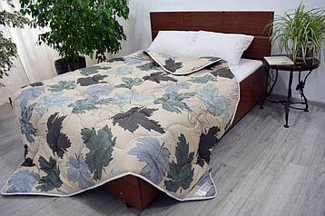 Ковдра Конопляна, Зимова, покриття Сатин Листя