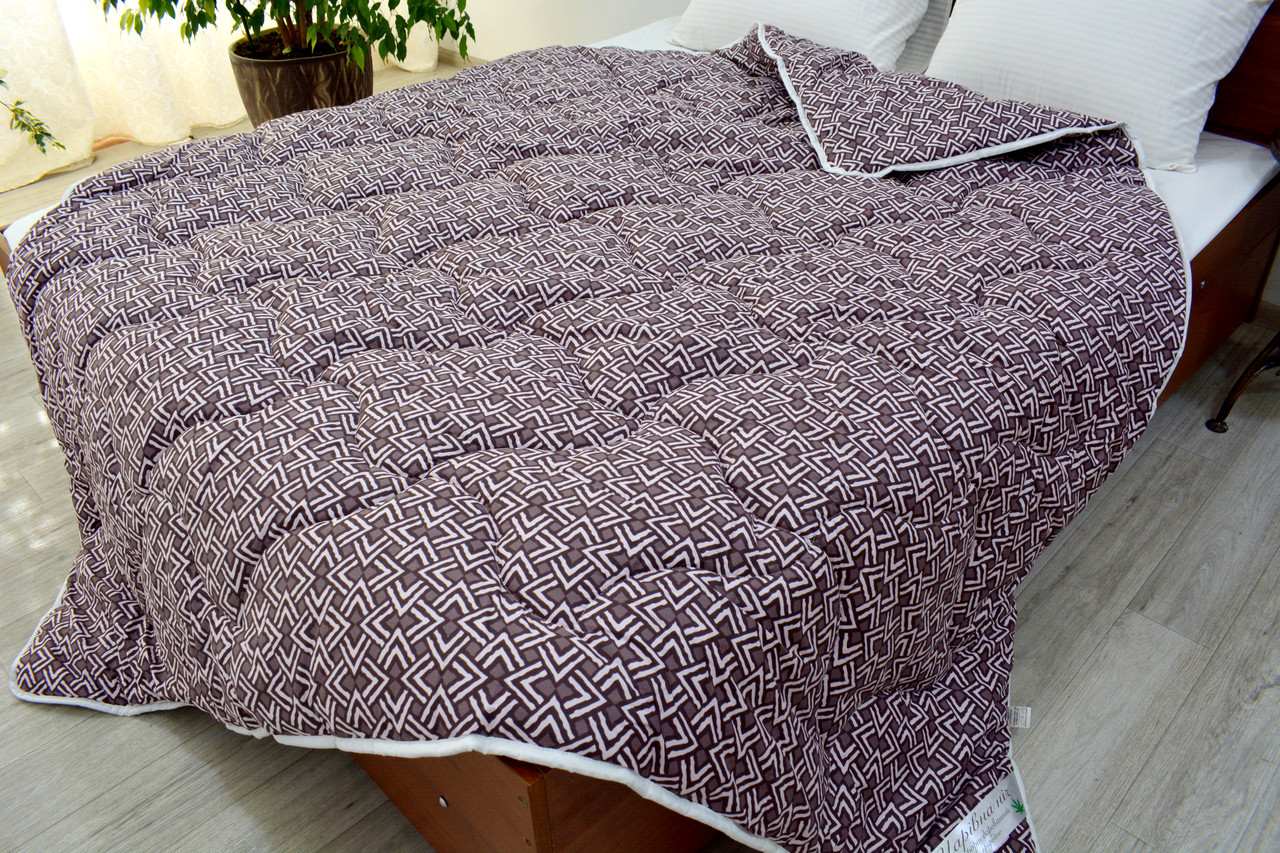 Ковдра Конопляна, Зимова, покриття Сатин Скіф, фото 1