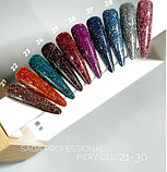 Світловідбивний гель-лак Saga Fiery Gel No3 9 мл, фото 2