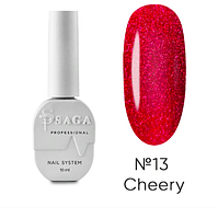 Saga Гель лак Котяче око Cat Shine No13 Cheery 10 мл