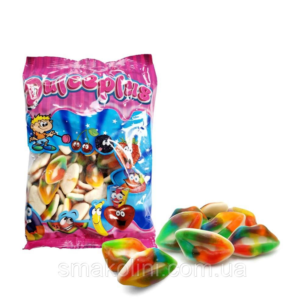 Губи мультиколор жувальний мармелад желейні цукерки Dulce Plus, Іспанія 1 кг/уп, фото 1