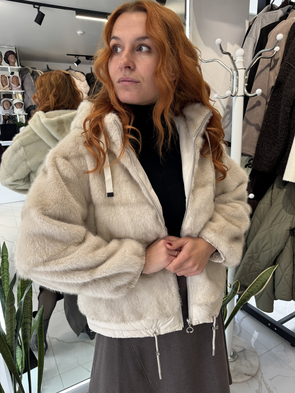 Жіноча шубка, "Еконорка"., фото 1