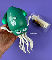 Музична інтерактивна іграшка танцюючий кальмар 158-21 C Tummy Time Octopus Smart хіт тікток 2025 кальмар.