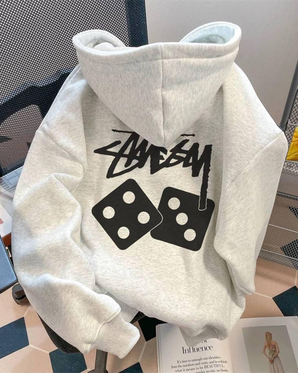 Худі жіноче з принтом Модель: 1456-181 Колір: меланж, фото 1