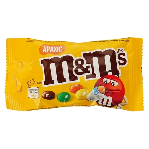 Драже M&M’s з арахісом 45 г, фото 1