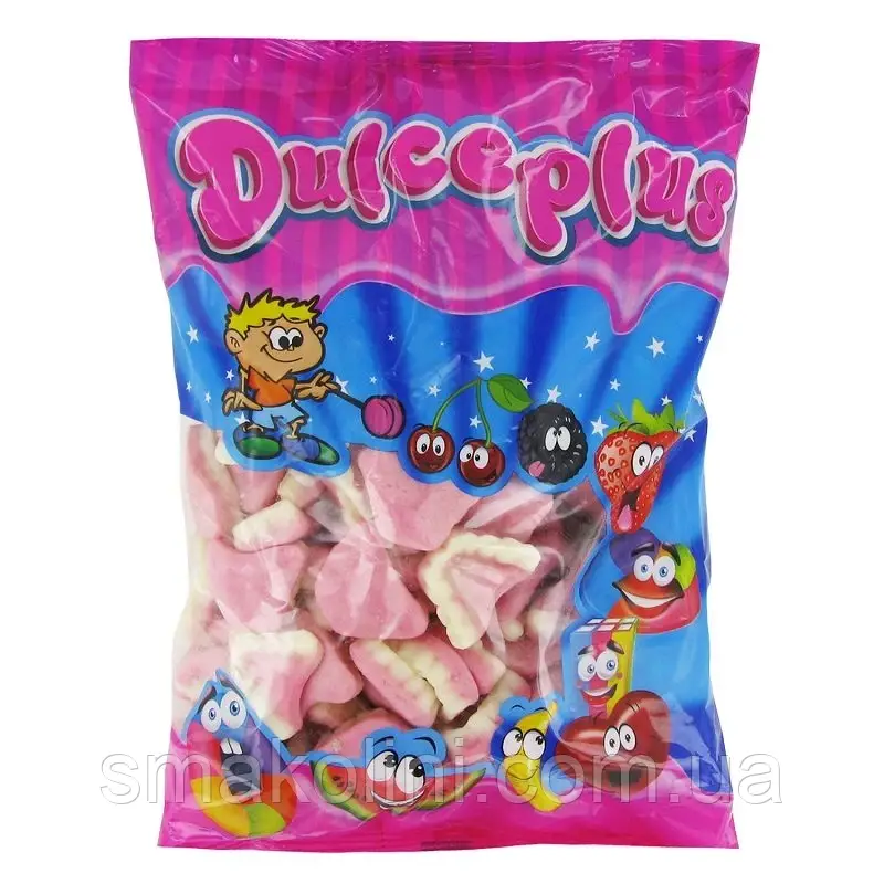 Щелепа дракули жувальний мармелад желейні цукерки Dulce Plus, Іспанія 1 кг/уп, фото 1