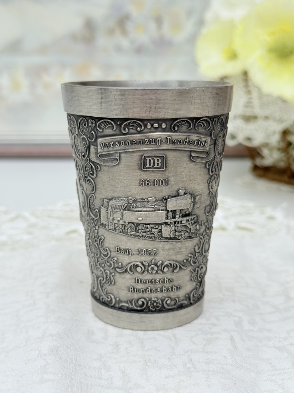 Колекційний олов'яний келих на 150 мл, харчове олово, Німеччина, Паравобудування, фото 1