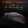 Миша комп'ютерна ігрова MEETION GM15 Black (MT-GM015-A), фото 4