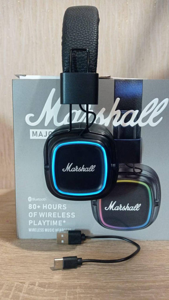 Бездротові Навушники Marshall Major IV Чорні - фото покупців 2