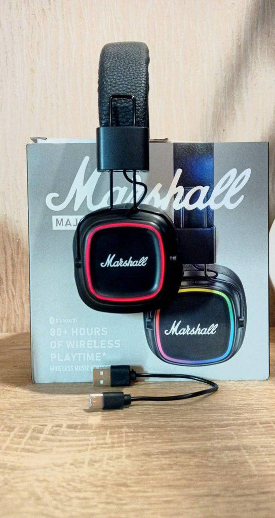 Бездротові Навушники Marshall Major IV Чорні - фото покупців 1