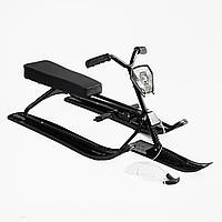 Снігокат Skyper сталева рама, кермо, м`яке сидіння