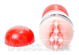 Двосторонній реалістичний мастурбатор у формі вагіни та ротика Cleo Double Delight 3.0, фото 5