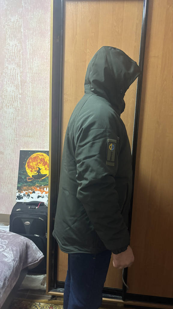 Зимова куртка omni heat зсу, штурмова куртка softshell непромокальна, армійська тепла куртка олива dc490 - фото покупців 3