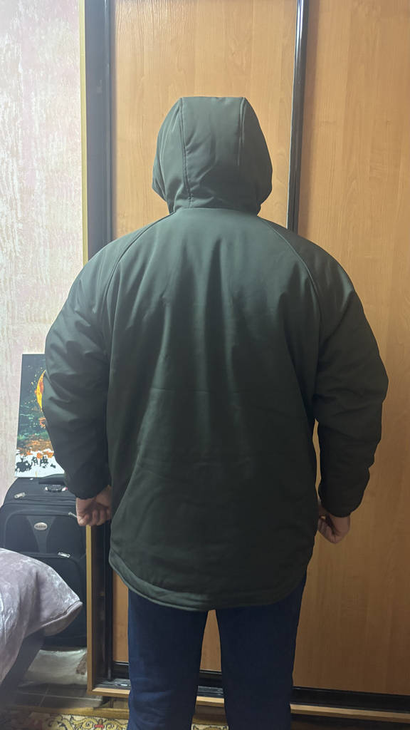 Зимова куртка omni heat зсу, штурмова куртка softshell непромокальна, армійська тепла куртка олива dc490 - фото покупців 4