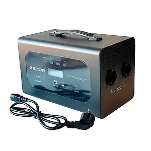 Портативна зарядна станція Zegor YC600, 600/1200W, 655Wh