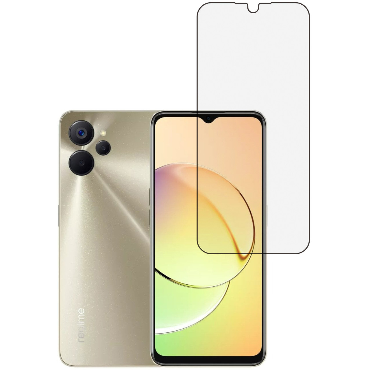 Гідрогелева плівка Mietubl HD для Realme 10 5G Матова, фото 1