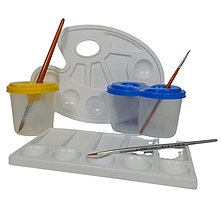 Палітри та стакани-непроливайки