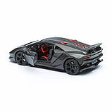 Автомодель - LAMBORGHINI SESTO ELEMENTO (сірий металік, 1:24), фото 7