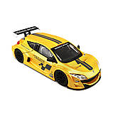 Автомодель - RENAULT MEGANE TROPHY (жовтий металік, 1:24), фото 2