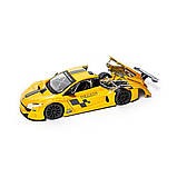 Автомодель - RENAULT MEGANE TROPHY (жовтий металік, 1:24), фото 4