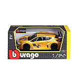 Автомодель - RENAULT MEGANE TROPHY (жовтий металік, 1:24), фото 5