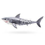 Інтерактивна іграшка ROBO ALIVE – ВЕЛИКА БІЛА АКУЛА, фото 4