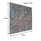 СВП-113 Самоклеюча вінілова плитка 457х457х1,5мм МАТ SW-00003253, фото 3