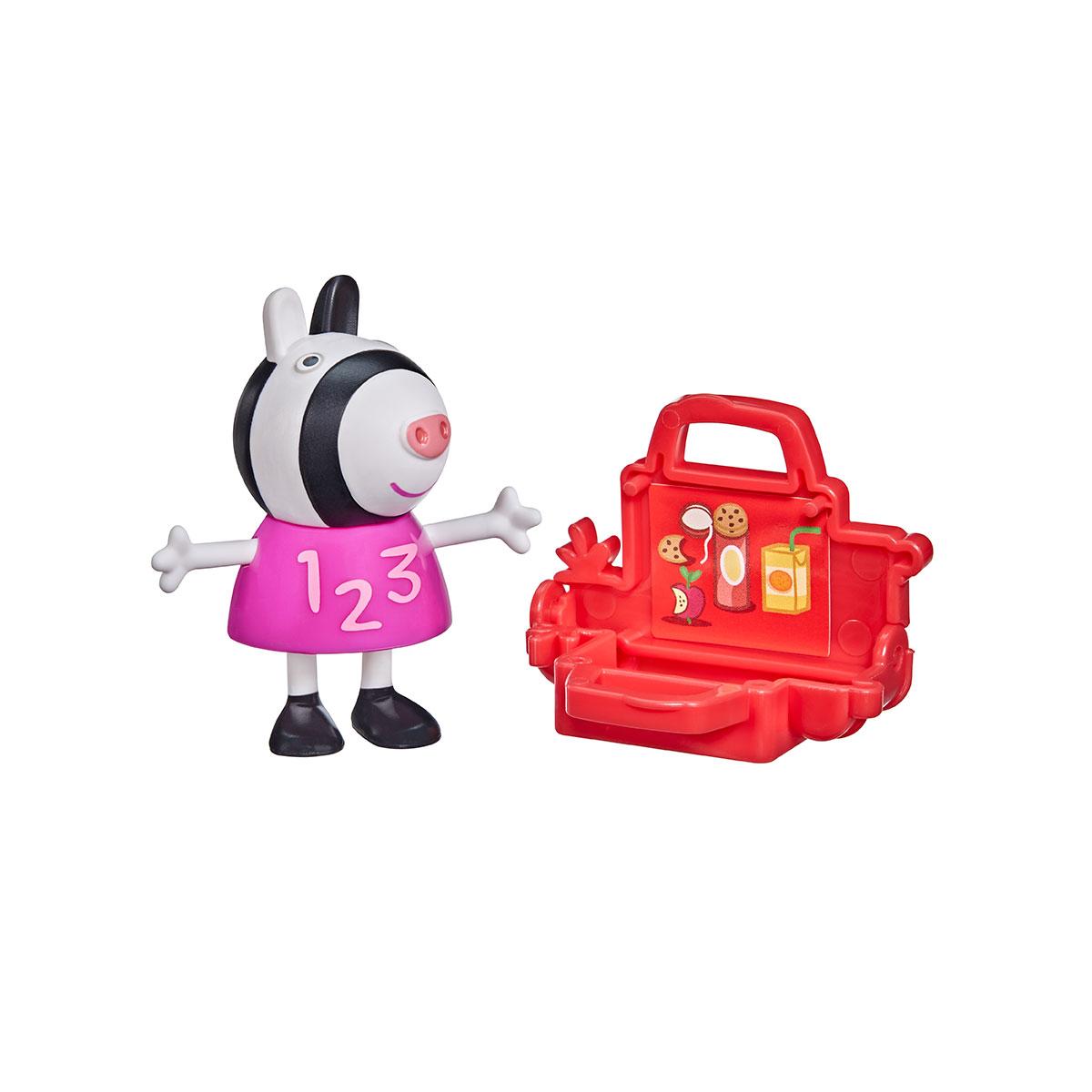 Фігурка Peppa серії "Веселі друзі" - ЗОЇ З ЛАНЧ-БОКСОМ, фото 1