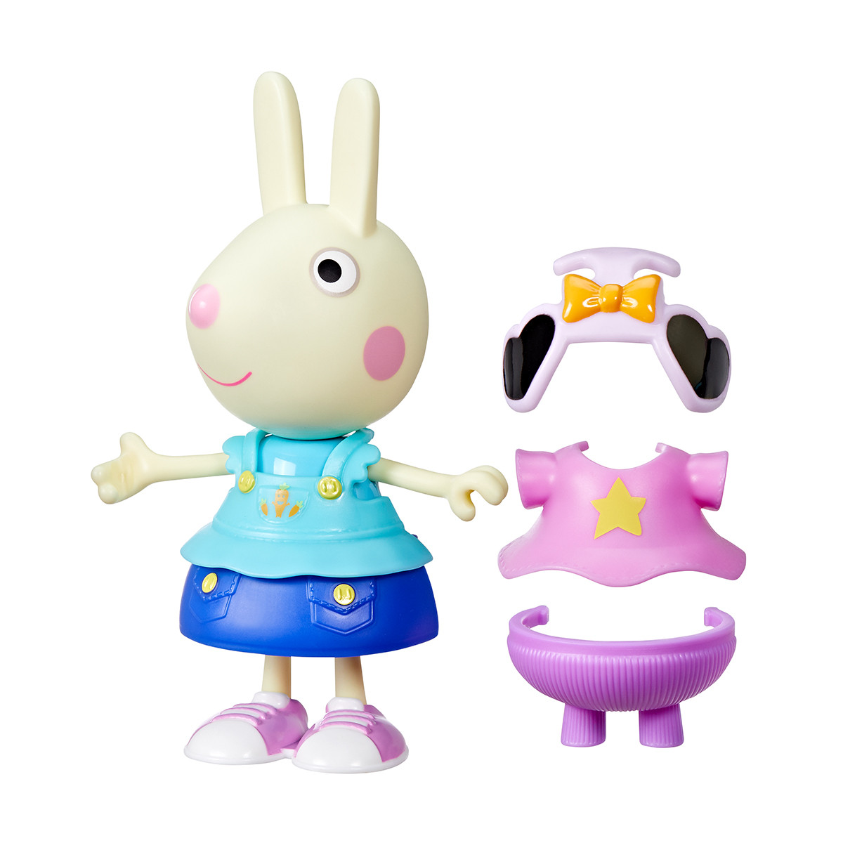 Ігровий набір PEPPA FIGURINES серії "Модна пригода" - ОДЯГНИ РЕБЕККУ, фото 1