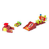 Ігровий набір T-RACERS - СТРИБОК ОРЛА (машинка-конструктор, гонщик, аксес.), фото 4