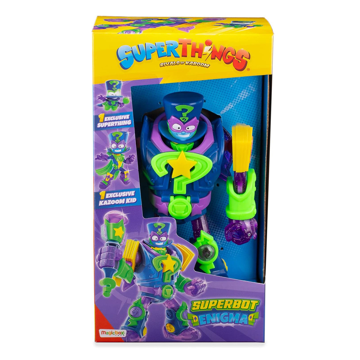 Ігровий набір SUPERTHINGS S – СУПЕРБОТ ЕНІГМА (робот, казум-кід, фігурка), фото 1