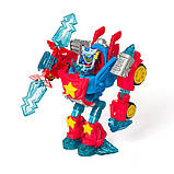 Ігровий набір SUPERTHINGS - СУПЕРБОТ ТРАНСФОРМЕР СИЛА (робот-траснформер, фігурка, аксесуар), фото 2