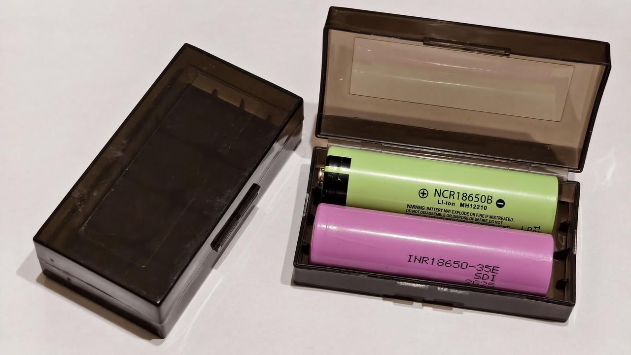 18650 Бокс для зберігання акумуляторів, фото 1